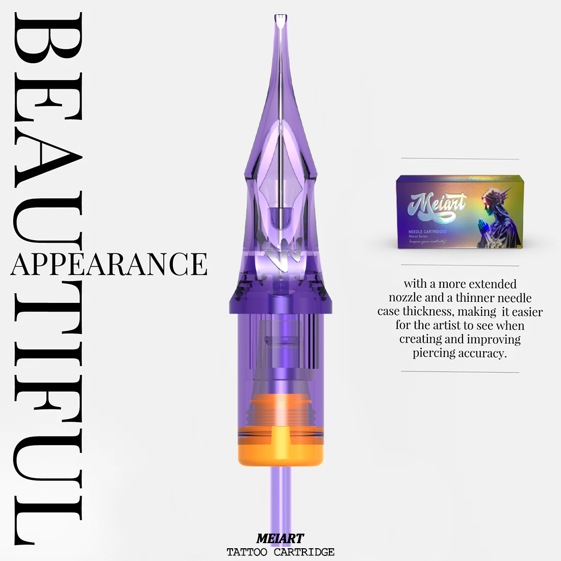 MEIART Round Shader Needle